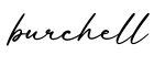 单词burchell书写