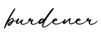 单词burdener书写