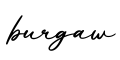单词burgaw书写
