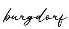 单词burgdorf书写