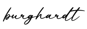 单词burghardt书写