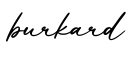 单词burkard书写