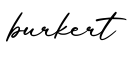 单词burkert书写
