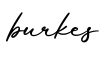 单词burkes书写
