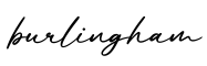 单词burlingham书写