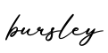 单词bursley书写