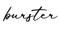 单词burster书写