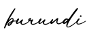 单词burundi书写