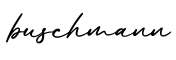 单词buschmann书写