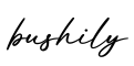 单词bushily书写