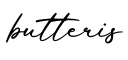 单词butteris书写