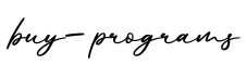 单词buy-programs书写