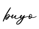 单词buyo书写