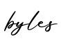 单词byles书写
