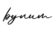 单词bynum书写