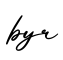 单词byr书写