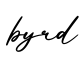 单词byrd书写