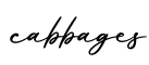 单词cabbages书写