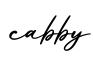 单词cabby书写