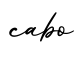 单词cabo书写