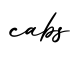 单词cabs书写