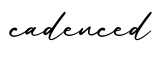 单词cadenced书写