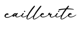 单词caillerite书写