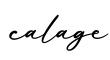 单词calage书写