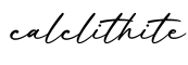 单词calclithite书写