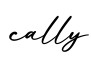 单词cally书写