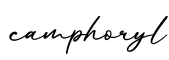 单词camphoryl书写