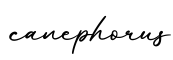 单词canephorus书写