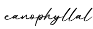 单词canophyllal书写