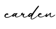 单词carden书写