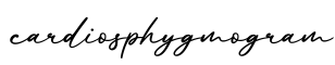 单词cardiosphygmogram书写