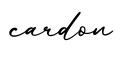 单词cardon书写
