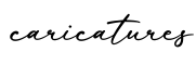 单词caricatures书写