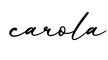 单词carola书写