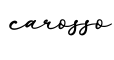 单词carosso书写