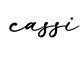 单词cassi书写