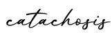 单词catachosis书写
