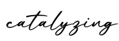 单词catalyzing书写