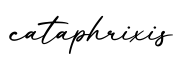 单词cataphrixis书写