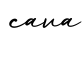 单词cava书写