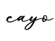 单词cayo书写