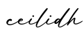 单词ceilidh书写