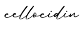单词cellocidin书写