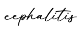 单词cephalitis书写