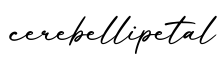 单词cerebellipetal书写