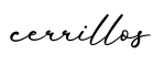 单词cerrillos书写